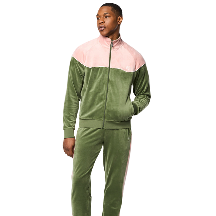SERGIO TACCHINI CIELO VELOUR TRACK JACKET