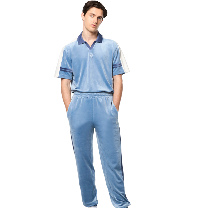 SERGIO TACCHINI CIELO VELOUR TRACK PANT