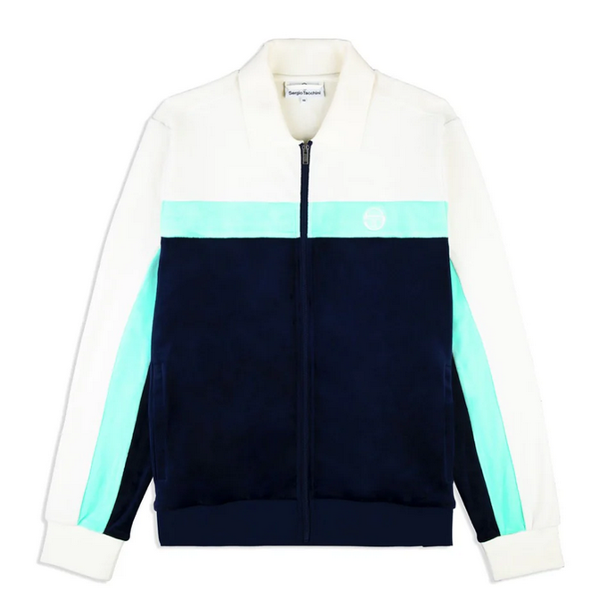 SERGIO TACCHINI LAZARO VELOUR TRACK JACKET by Sergio Tacchini