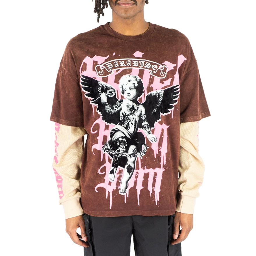 REBEL MINDS PARADISE ANGEL TOWER SHIRT