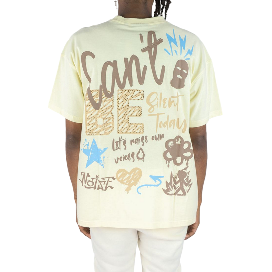 REBEL MINDS CANT BE CROPPED TEE by Rebel Minds