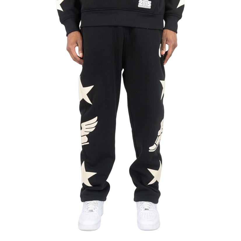 REBEL MINDS GOOD LUCK LOOSE SWEATPANTS by Rebel Minds