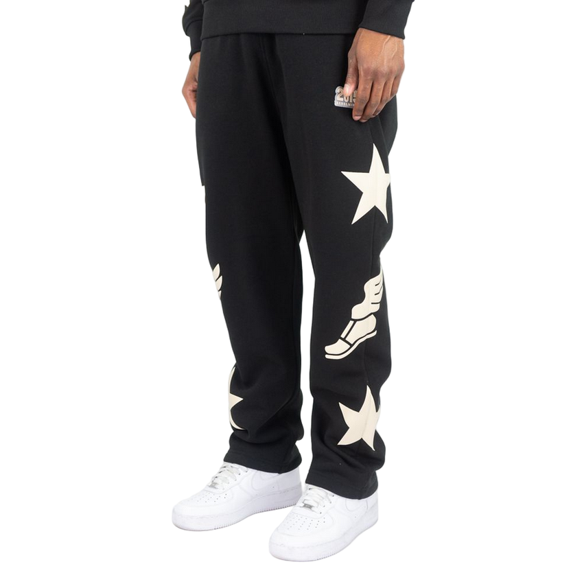 REBEL MINDS GOOD LUCK LOOSE SWEATPANTS