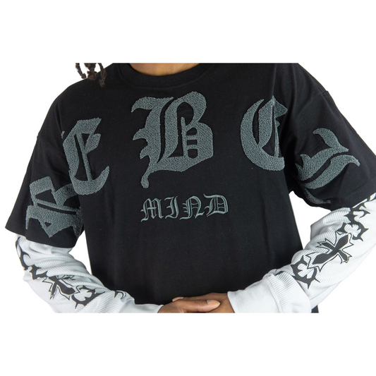 REBEL MINDS CHENILLE SHIRT by Rebel Minds