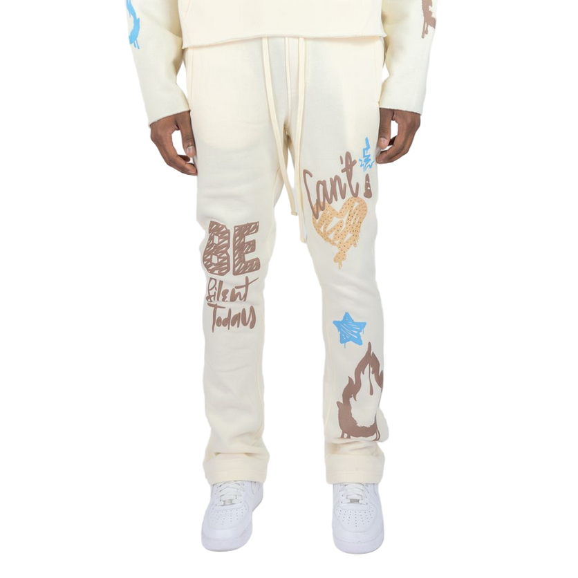 REBEL MINDS CANT BE STACKED JOGGERS by Rebel Minds