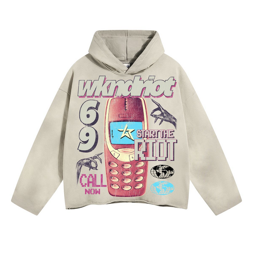 WKND RIOT TRAPPER OF THE YEAR HOODIE by WKND RIOT