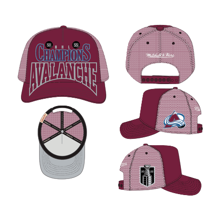 MITCHELL AND NESS NHL BIG CHAMP TRUCKER AVALANCHE by Mitchell and Ness