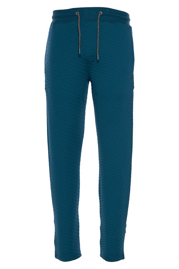 A.TIZIANO CESAR TEAL KNIT TRACK PANT