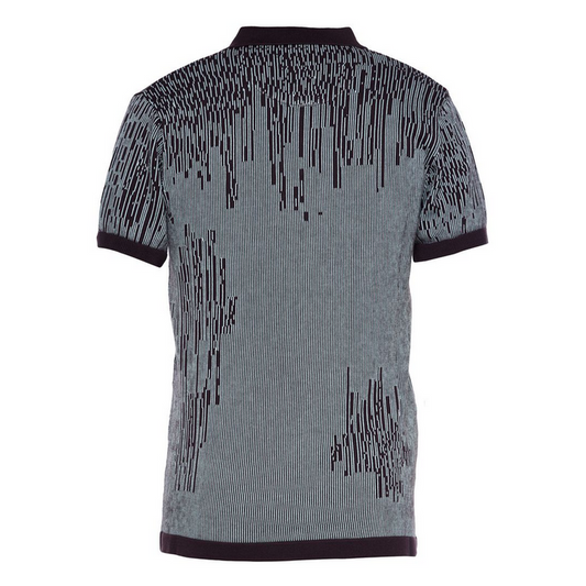 A.TIZIANO BODHI TEAL SWEATER KNIT POLO by A TIZIANO
