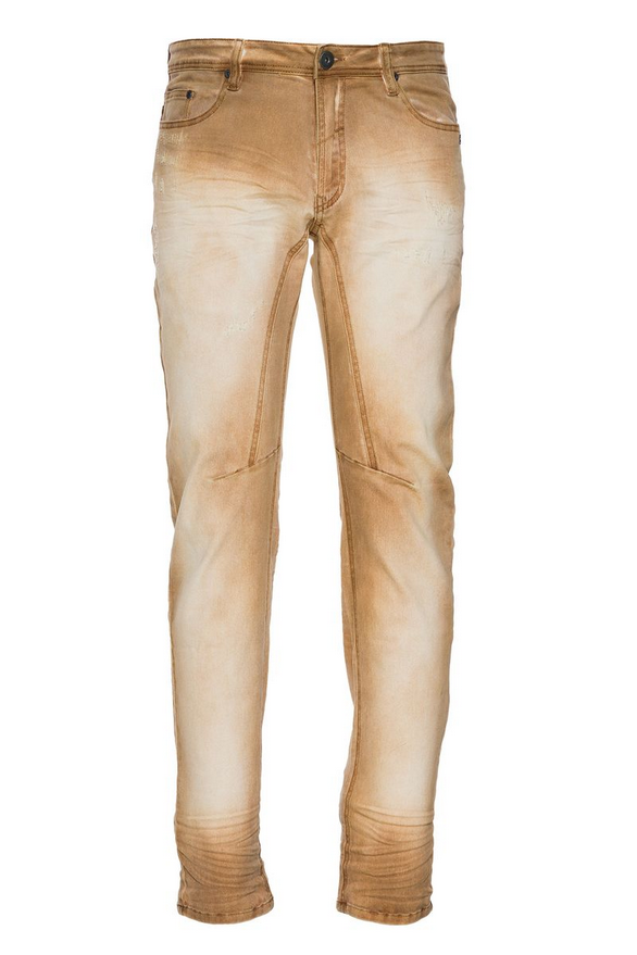 A.TIZIANO CASPIAN SAND WASHED TWILL JEAN