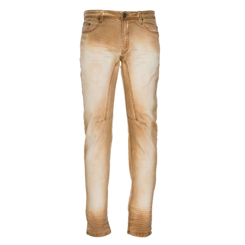 A.TIZIANO CASPIAN SAND WASHED TWILL JEAN by A TIZIANO