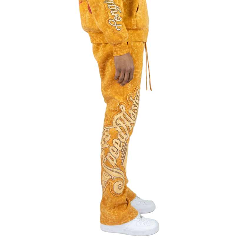 REBEL MINDS BORN TO BE STACKED PANTS by Rebel Minds
