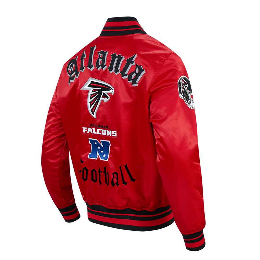 PRO STANDARD FALCONS SATIN JACKET