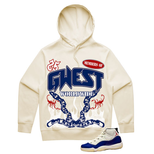 G WEST UNITED FLAMES HOODIE by G-WEST