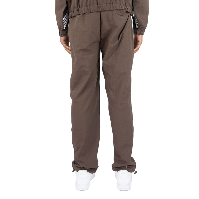 REBEL MINDS STRIPE NYLON PANTS by Rebel Minds