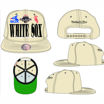 MITCHELL AND NESS RETRO WHITE SOX