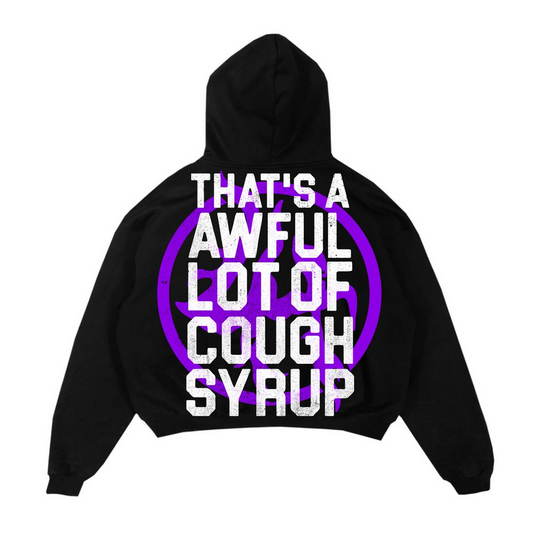 LOST HILLS X AWFUL LOT OF COUGH SYRUP HOODIE by Awful Lot Of Cough Syrup
