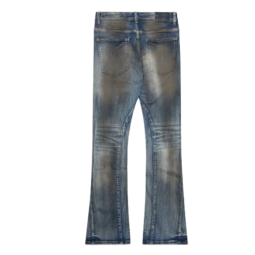 VALABASAS FAX STACKED JEANS