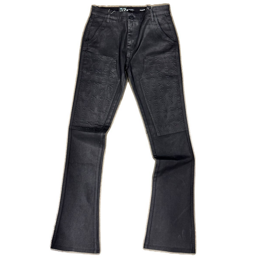 WAIMEA WAXED STACKED JEANS