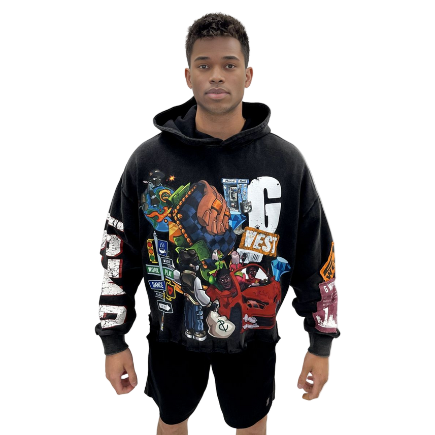 G WEST CITY HOODIE by G-WEST