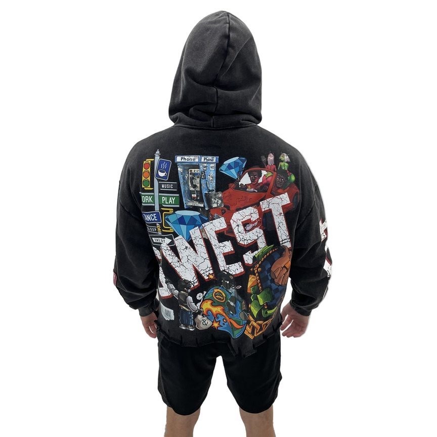 G WEST CITY HOODIE by G-WEST