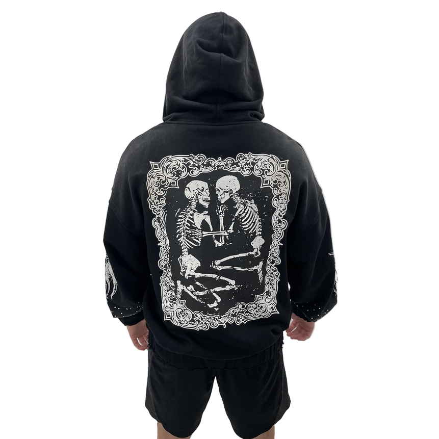 G WEST SKELETON HOODIE