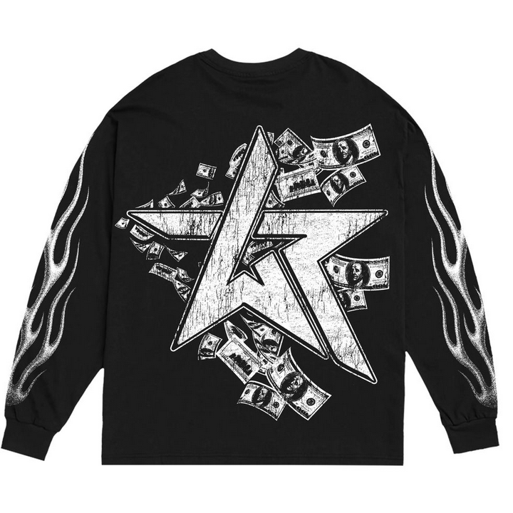 WKNDRIOT MONEY TALK LONG SLEEVE