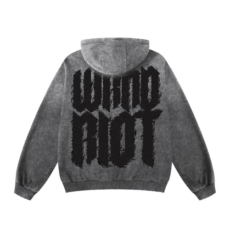 WKNDRIOT GLOCK PATCH HOODIE