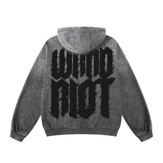WKNDRIOT GLOCK PATCH HOODIE by WKND RIOT