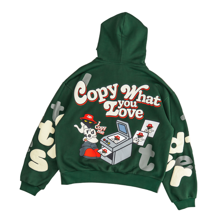 RED LETTERS COPY ME HOODIE