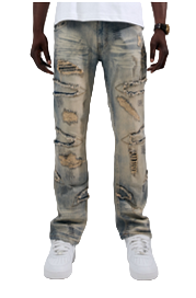 BLACK LIGHT TINTED/GREY DENIM