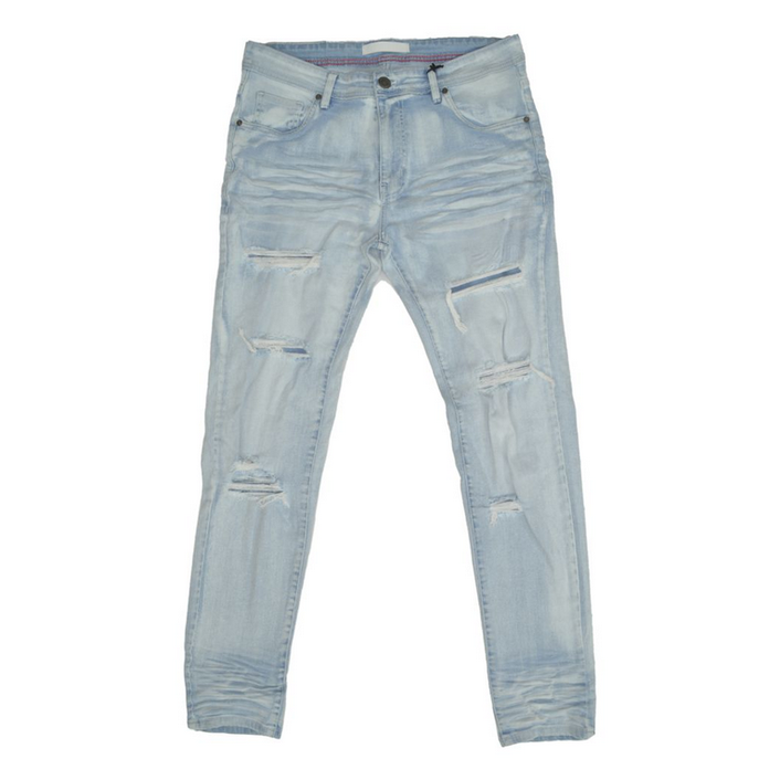 ARKETYPE DOUBLE WHISKER SLIM JEANS