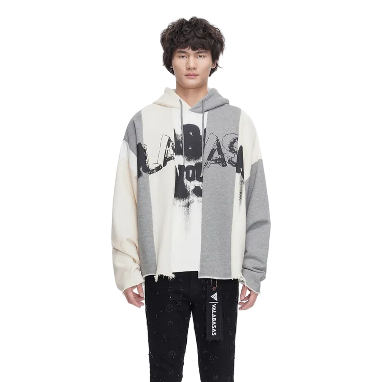 VALABASAS SLIPPED HOODIE by VALABASAS