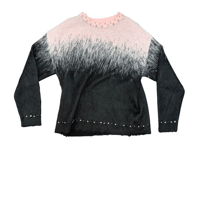 VALABASAS ARRANGED MOHAIR SWEATER by VALABASAS