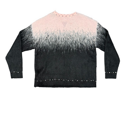 VALABASAS ARRANGED MOHAIR SWEATER by VALABASAS
