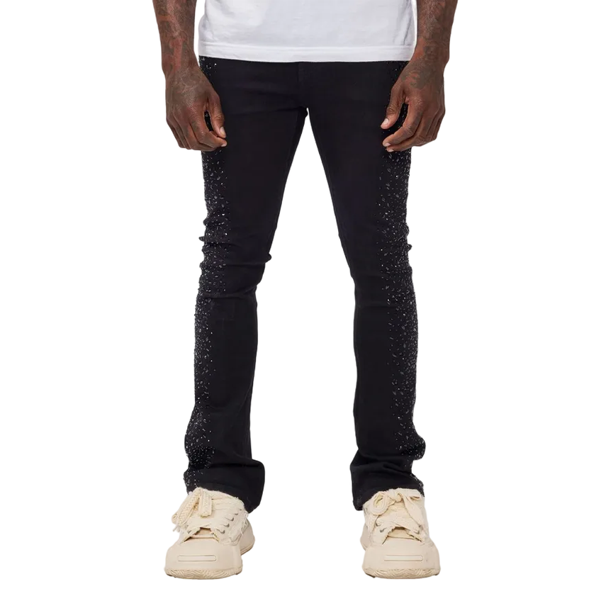 VALABASAS SHOCKED STACKED JEANS