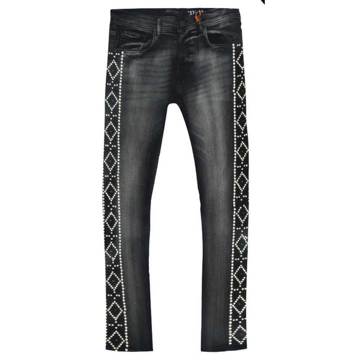 ARKETYPE DOUBLE SIDED STUD JEANS by ARKETYPE