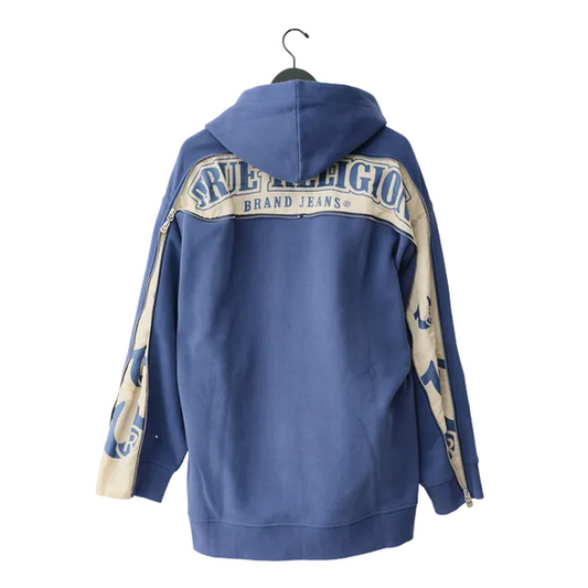 TRUE RELIGION ZIP UP SLEEVE HOODIE by True Religion
