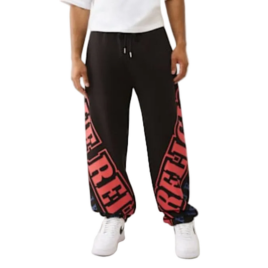 TRUE RELIGION OVERT ARCH LOGO BAGGY SWEATS by True Religion