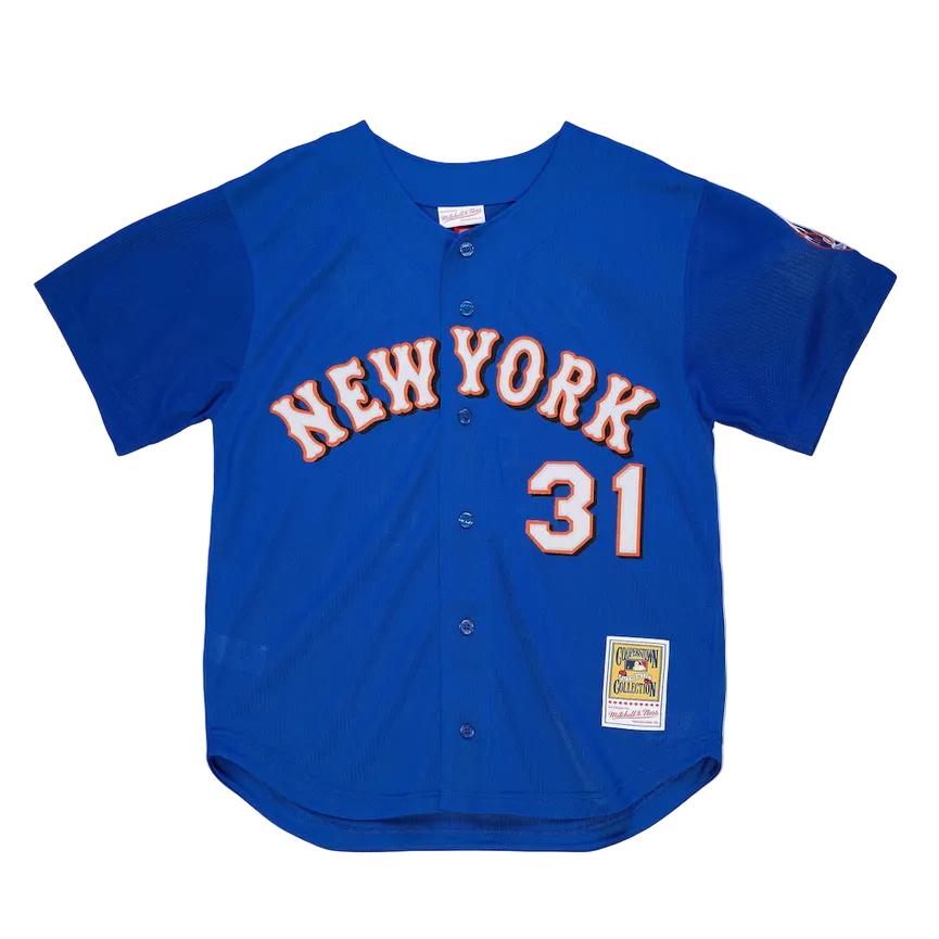MITCHELL AND NESS METS MIKE PIAZZA JERSEY