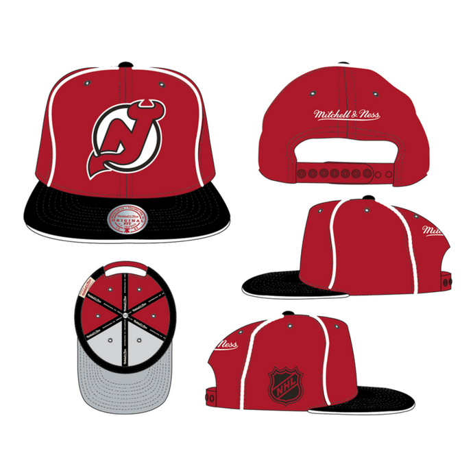 MITCHELL AND NESS PIPE DEVILS SNAPBACK
