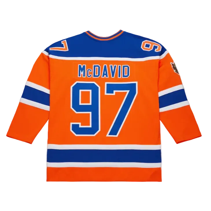 MITCHELL AND NESS 2016 OILERS CONNOR MCDAVID JERSEY