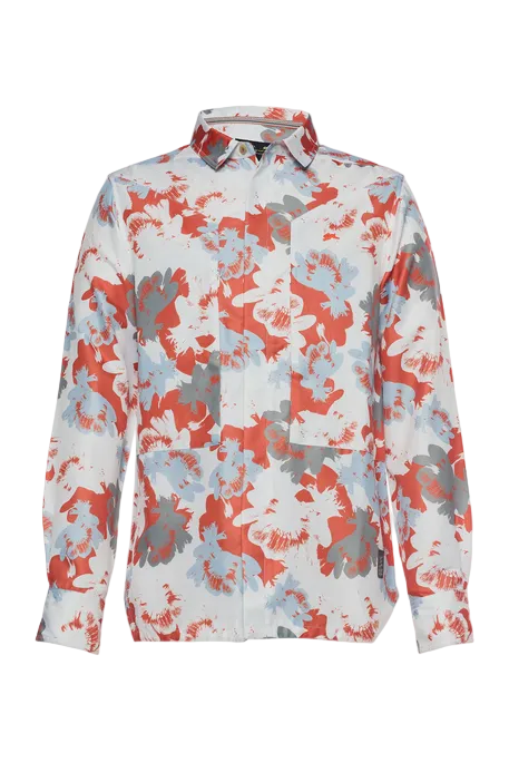 A TIZIANO DANNY PRINTED WOVEN SHIRT