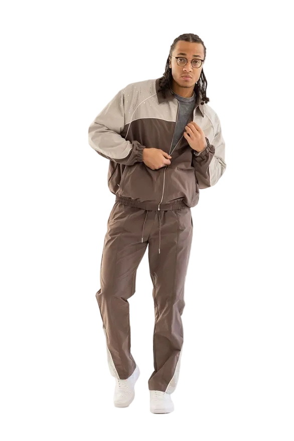 KINDRED KD RHINESTONE NYLON JACKET