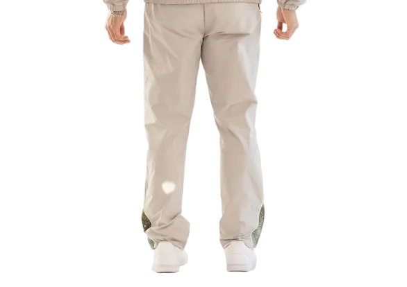 KINDRED KD RHINESTONE NYLON TRACKPANTS