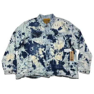 MAKOBI DENIM JEAN TRUCKER JACKET