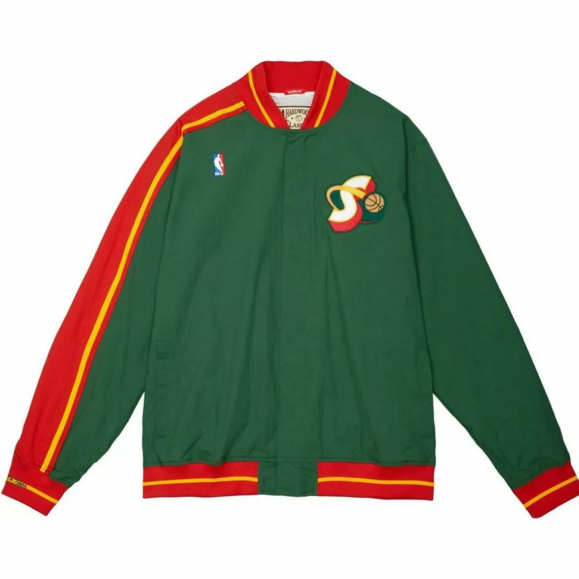 MITCHELL AND NESS 95 SUPERSONICS JACKET by Mitchell and Ness
