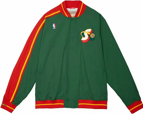 MITCHELL AND NESS 95 SUPERSONICS JACKET