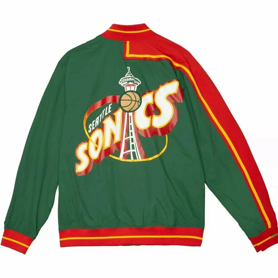 MITCHELL AND NESS 95 SUPERSONICS JACKET by Mitchell and Ness