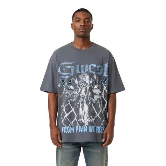 G WEST FROM PAIN WE RISE TEE by G-WEST